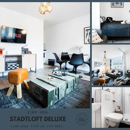 Apartment 1 Bedroom Studio - Zentral - Parkhaus - Business - Kaffee - Netflix - Smart Tv - Kueche Wiesbaden